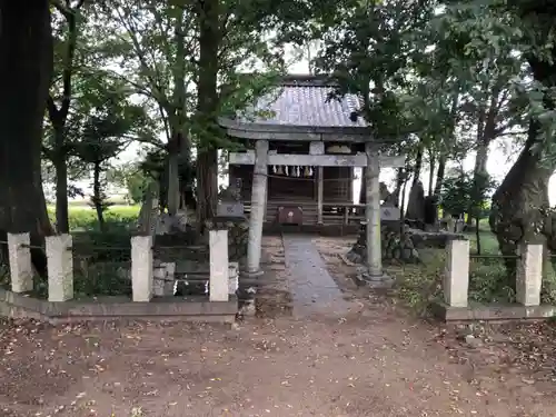 田中神社の鳥居