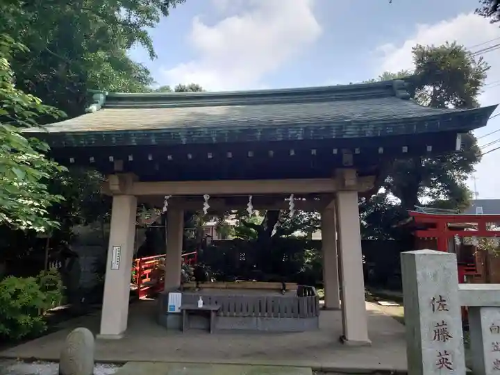 葛西神社の手水舎