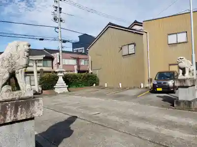 定塚神社の狛犬