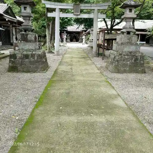 古宮神社の鳥居