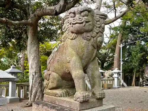 岐佐神社の狛犬