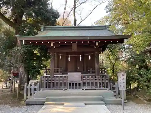 武蔵一宮氷川神社の末社・摂社