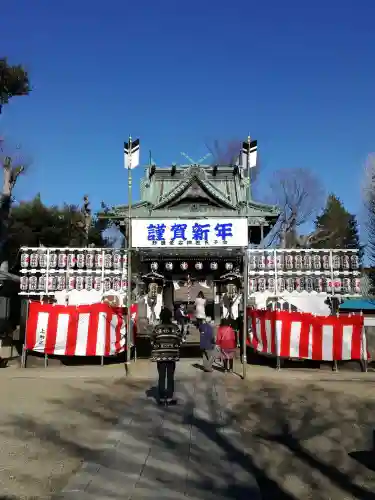 下総野田愛宕神社の初詣