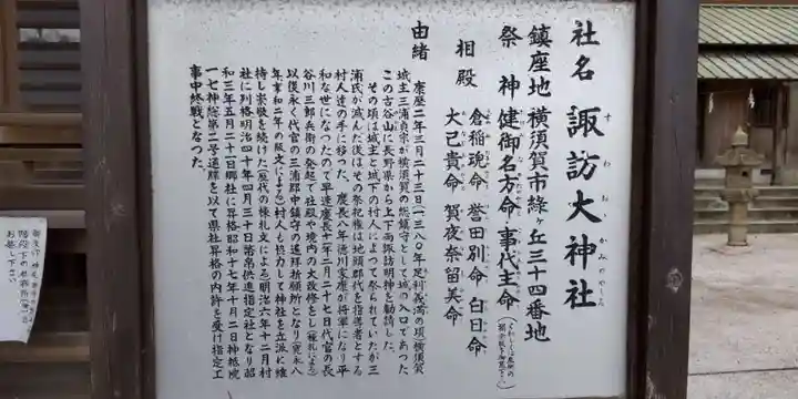 諏訪大神社(神奈川県)