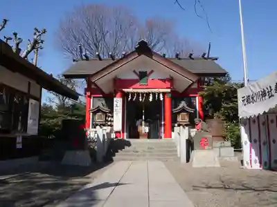 元郷氷川神社の本殿・本堂