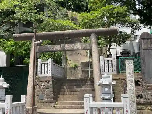 （芝生）浅間神社の鳥居