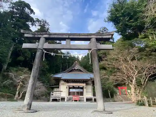 村山浅間神社の鳥居