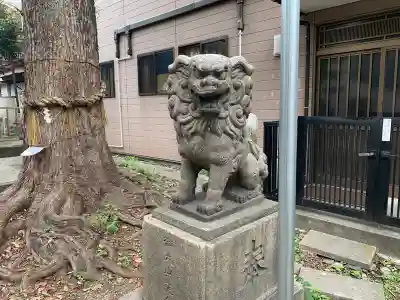 子神社の狛犬