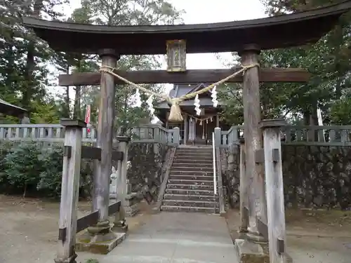 立野神社の鳥居