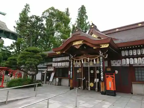 阿部野神社の本殿・本堂