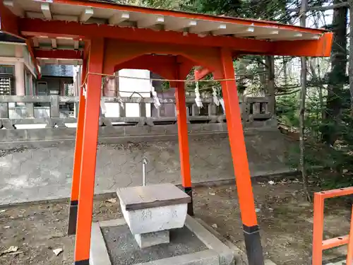 芽室神社の手水舎