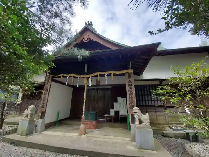 高御位神宮の本殿・本堂