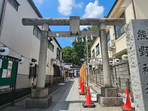 川越熊野神社の鳥居