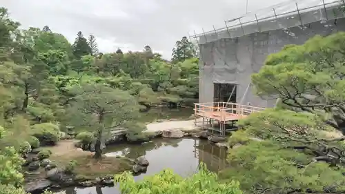 仁和寺の庭園