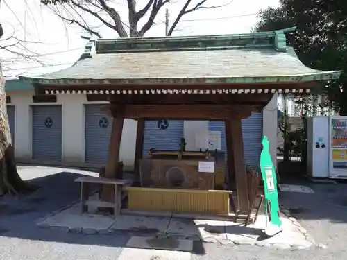 七社神社の手水舎