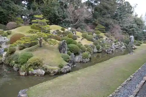 龍潭寺の庭園