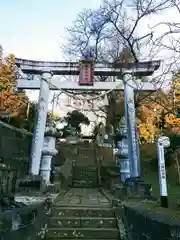 櫻田山神社の鳥居