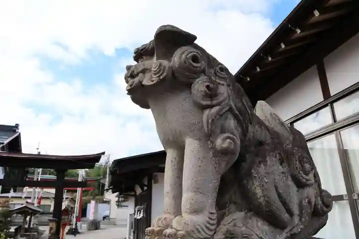 大鏑神社の狛犬