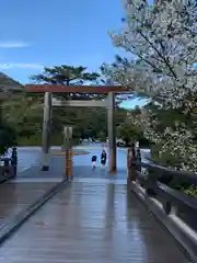 伊勢神宮内宮（皇大神宮）の鳥居