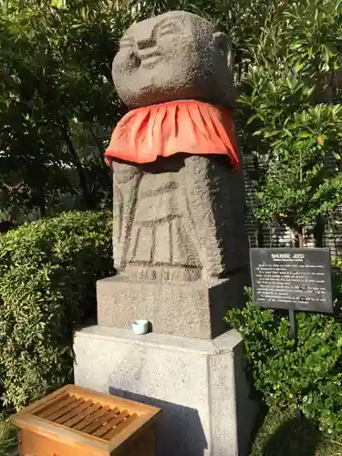 三囲神社銀座摂社の地蔵