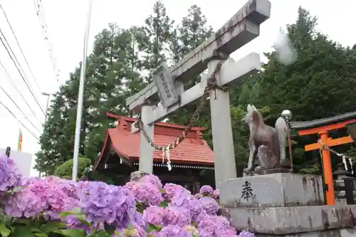 鼬幣稲荷神社の鳥居