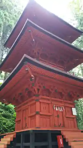 木幡山隠津島神社(二本松市)の塔