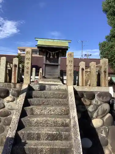 江上社の本殿・本堂