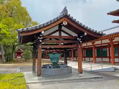 薬師寺の手水舎