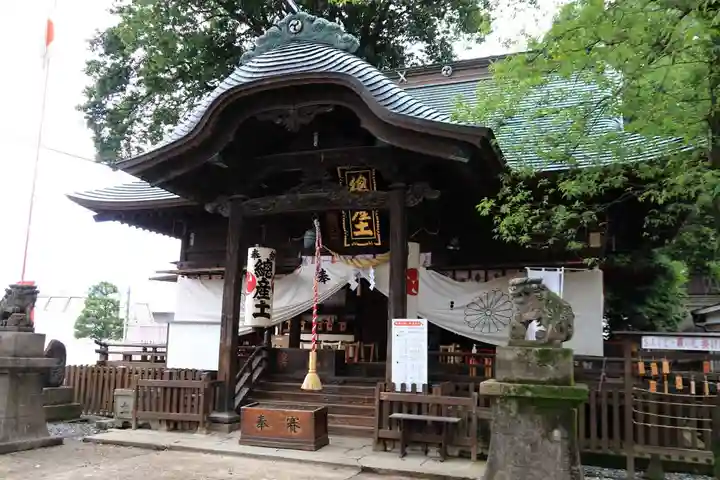阿邪訶根神社の本殿・本堂