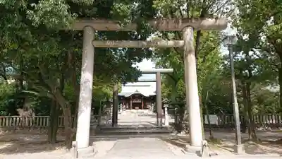 溝旗神社（肇國神社）の鳥居