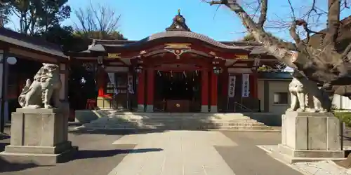 旗岡八幡神社の本殿・本堂