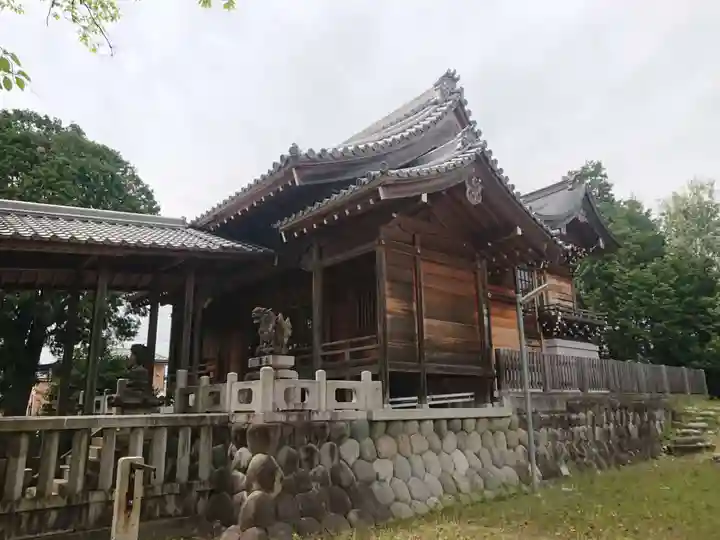 小口神社(城屋敷)の本殿・本堂
