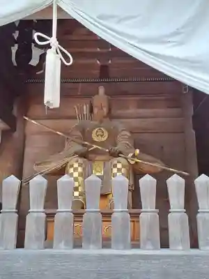 桑名宗社（春日神社）の像