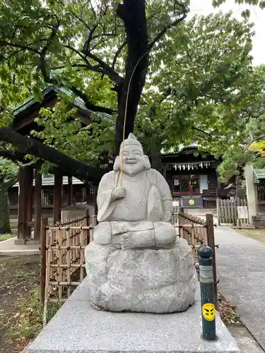 荏原神社の像