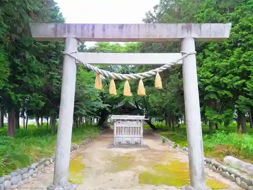 神明社（楽田青塚）の鳥居