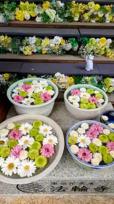 法輪寺の手水舎