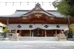 岸城神社の本殿