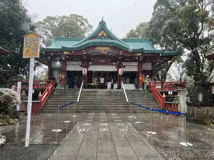 多摩川浅間神社の本殿・本堂