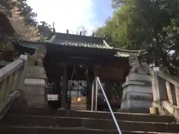 伊与久雷電神社の本殿・本堂