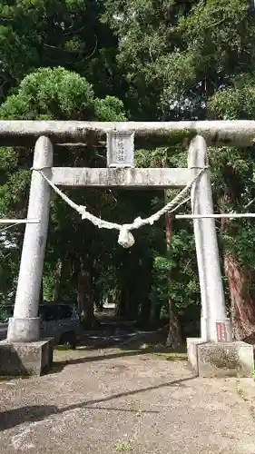 戸隠神社の鳥居