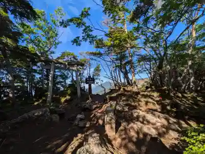 赤薙山神社の本殿・本堂