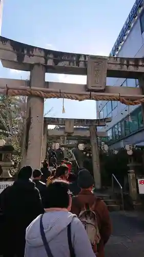 岡田神社の鳥居