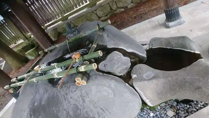 飛騨総社の手水舎