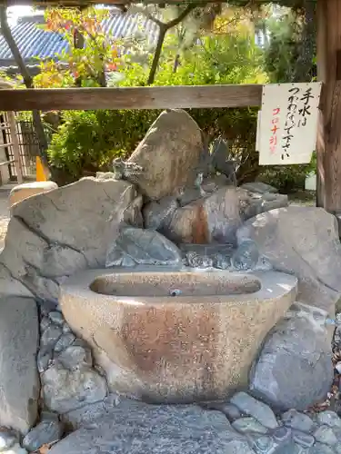 大津神社の手水