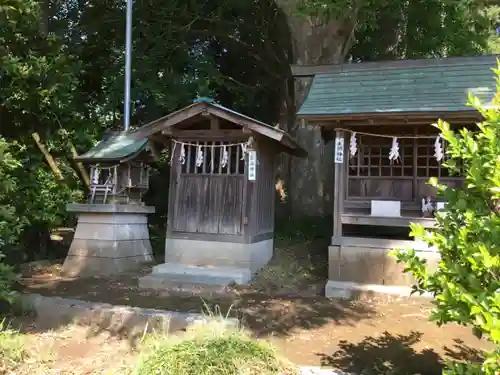 常陸第三宮　吉田神社の末社