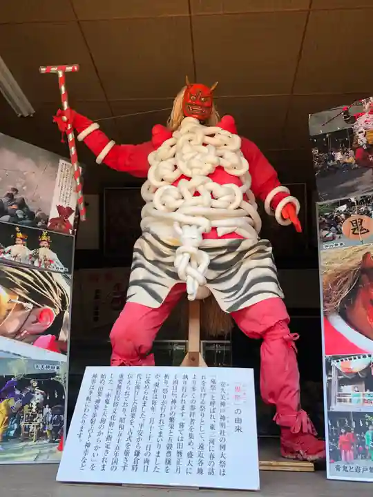 安久美神戸神明社の芸術