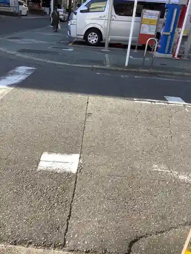 女子大小路のお地蔵さんの周辺