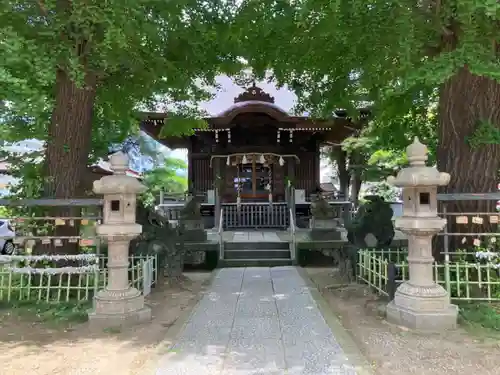根岸八幡神社の本殿・本堂