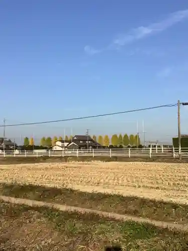 白山神社の周辺