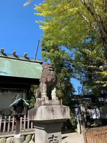 若宮神明社の狛犬